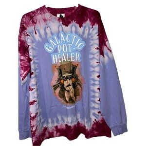 NWOT Real Bad Man Galactic Pot Healer Tie Dye Long Sleeve – Psychedelic